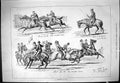 Original Old Antique Print 1880 Gymkhana India Horses Sort Side Saddle Race