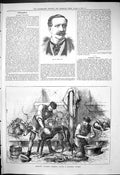 Old 1880 Portrait Mr Weist Hill Ashdown Hare Coursing Meeting Greyhou Victorian