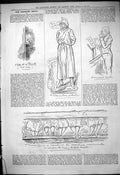 Old Antique Print 1880 Captious Critic Theatre Cloister Musical Monitor 19th