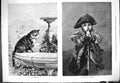 Antique Print 1880 Portrait Young Boy Imitation Chelsea Cat Water Fountain 19th