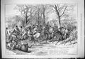 Antique Old Print 1880 More Haste Less Speed Hunting Horses Sport Huntsmen 19th
