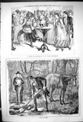 Old 1881 La Mere Des Compagnons Folier Dramatiques Man Digging Earth Victorian