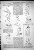 Old Antique Print 1881 Captious Critic Theatre Elinor Loveday Rosenthal 19th