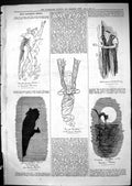 Antique Old Print 1881 Court Theatre Captious Critic Romeo John Ryder Anson