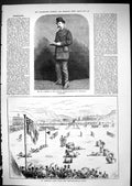Old Mr Byron Correspondent Michael Strogoff 1881 Obstacle Race Meditt Victorian