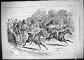 Antique Old Print International Steeplechase Sandown Park Horse Racing 1881