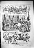 Old 1881 Goodwood Horse Racing Sport Nottingham Fernandez Peter Barry Victorian