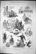 Old 1881 Theatre London Clockes Corneville Half Way House Fisherman L Victorian