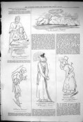 Old 1881 Theatre Captious Critic Plot Passion Cavennes Baucroft Adess Victorian