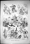 Old 1881 Kenilworth Wellington Barracks Theatre Actors Betsy Boat Joh Victorian