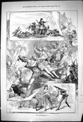 Old 1881 Pantomimes Christmas Surrey Standard Covent Garden Theatre F Victorian