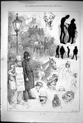 Old 882 Street Scene Fog Lights London Policeman Horse Transport Carr