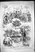Old 1882 Pencillings Plays Theatre Sinbad Jumbo Jun Elephant Parvenu Victorian