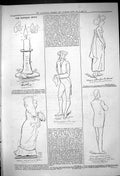 Old Antique Print Theatre Captious Critic Olympic Brookfield Colonel 1882 19th