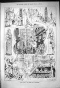 Old 1882 Fancy Fair St. James'S Hall Manchester Le Mars Chamber Myste Victorian