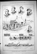 Old 1882 Middlesex Rifle Wormwood Scrubs Pickard Warren Flemons Pixle Victorian