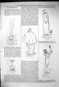 Original Old Antique Print Theatre Captious Critic Sophie Eyre 1882 Victorian