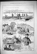 Old 1882 Fishing Bourne End Quarry Woods River David'S Boats Mill Str Victorian