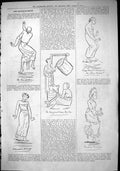 Old 1882 Captious Critic Theatre Conductor Gong Merry Tom Java Knees Victorian