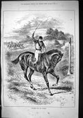 Old Sport 1882 Horse Racing Jockeys Pleasant Backers John Swain Sturg Victorian