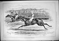 Old 1882 Finish Line Cesarewitch Horse Racing Sport Jockeys Corrie Ro Victorian