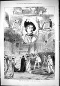 Old 1882 Much Ado About Nothing Lyceum Theatre Prince Jester Entertai Victorian