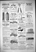 Old Print 1882 Kynoch Suttons Seeds Newmarket Horse Clipper Guns Holland 19th