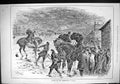 Old Sport 1882 Spectators Waiting Cambridgeshire Horse Racing Stormy Victorian