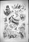 Old 1882 Miss Clay Company Opera Comique Actors Theatre Entertainment Victorian