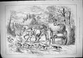Old Sport 1882 Fox Hunting Horses Agriculture Hay Cart Hounds Dogs Jo Victorian