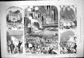 Old 1882 Banquet Brigade Guards Westminster Aquarium Egypt Wilson Bro Victorian