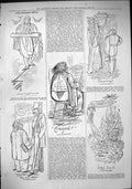 Old 1882 Captious Critic Theatre Ices Royal Charter Performance Illus Victorian