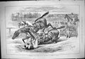 Old Sport 1882 Sandown Horse Racing Accident Jockeys John Swain Sturg Victorian