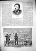 Old 1883 Mr Righton Snipe Shooting Cornwall Hunting Birds Dogs Sport Victorian