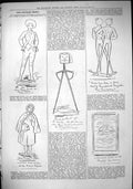 Old 1883 Captious Critic Theatre Illustration Brighton Aquarium Coote Victorian
