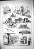 Old Sport Exhibition 1883 Agricultural Hall Kynoch Birmingham Transpo Victorian