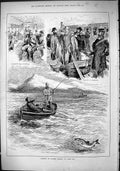 Old Sport 1883 Opening Salmon Fishing Loch Tay Scotland Fish John Swa Victorian