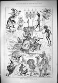Old 1883 Amateur Theatricals Chelsea Barracks Costumes Entertainment Victorian
