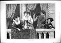 Antique Old Print 1883 Scene Balcony Venice Italy Music Men Romance Ladies 19th