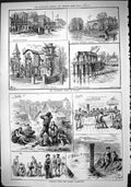 Old University Boat Race Putney Sport 1883 Tableaux German Anthenaeum Victorian