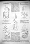 Original Old Antique Print 1883 Captious Critic Theatre Baker Sier Edgar Bruce