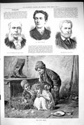 Old 1883 Portrait Alderman Thomas White Forbes Robertson John Brown Y Victorian