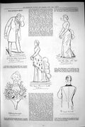 Old 1883 Captious Critic Theatre Charles Kelly Flowers Thomas Easter Victorian