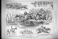 Old 1883 Grand International Steeplechase Sandown Park Horse Racing S Victorian
