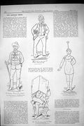 Antique Print 1883 Captious Critic Theatre Sier Whit Monday Working Waxwork