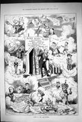 Old Print 1883 Notes The Month International Fisheries Exhibition Colleg 19th