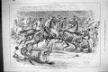 Antique Print 1883 Balaclava Melee Military Tournament Horses Sport Fencing