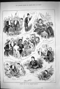 Old 1883 Evening Fete Fisheries Exhibition Duchess Albany Princess Ma Victorian