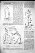 Original Old Antique Print 1883 Captious Critic Stage Door Binks Photographer
