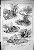 Old Sporting Dramatic News 1883 Boating River Thames London Romance S Victorian